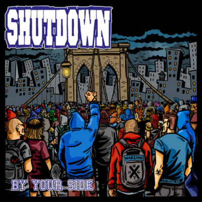 Shutdown - "By Your Side" Yellow Colored Vinyl w/ Blue And Red Splatter LP