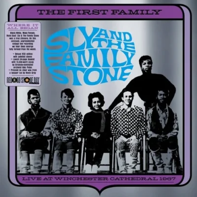 Sly And The Family - "The First Family: Live At Winchester Cathedral 1997" RSD 2025 Limited Clear Vinyl
