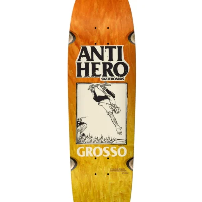 Anti-Hero Skateboards - Skate Shop Day Gross Orange/Yellow Deck 9.25