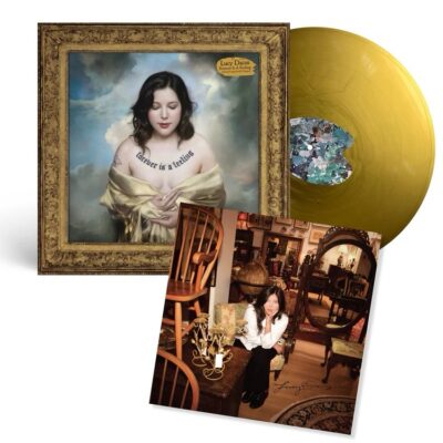 Lucy Dacus - “Forever is a Feeling” LP Liquid Gold Colored Vinyl with Autographed Insert + FREE Tote Bag
