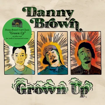 Danny Brown - "Grown Up" RSD 2026 Yellow Colored Vinyl 7"