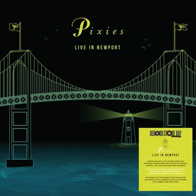 Pixies - "Live In Newport" RSD 2026 Green And Yellow Vinyl 2XLP