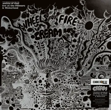 Cream - "Wheels Of Fire: Live At The Fillamore And Winterland" RSD 2026 3XLP